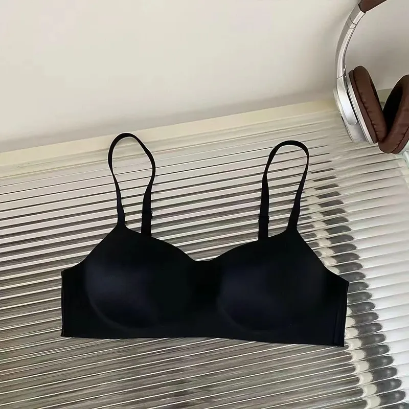 Sutiãs sem costura para mulheres peito pequeno 1/2 xícara push up sutiã sem fio sutiã feminino suporte roupa interior sexy lingerie feminina íntimos — image 9