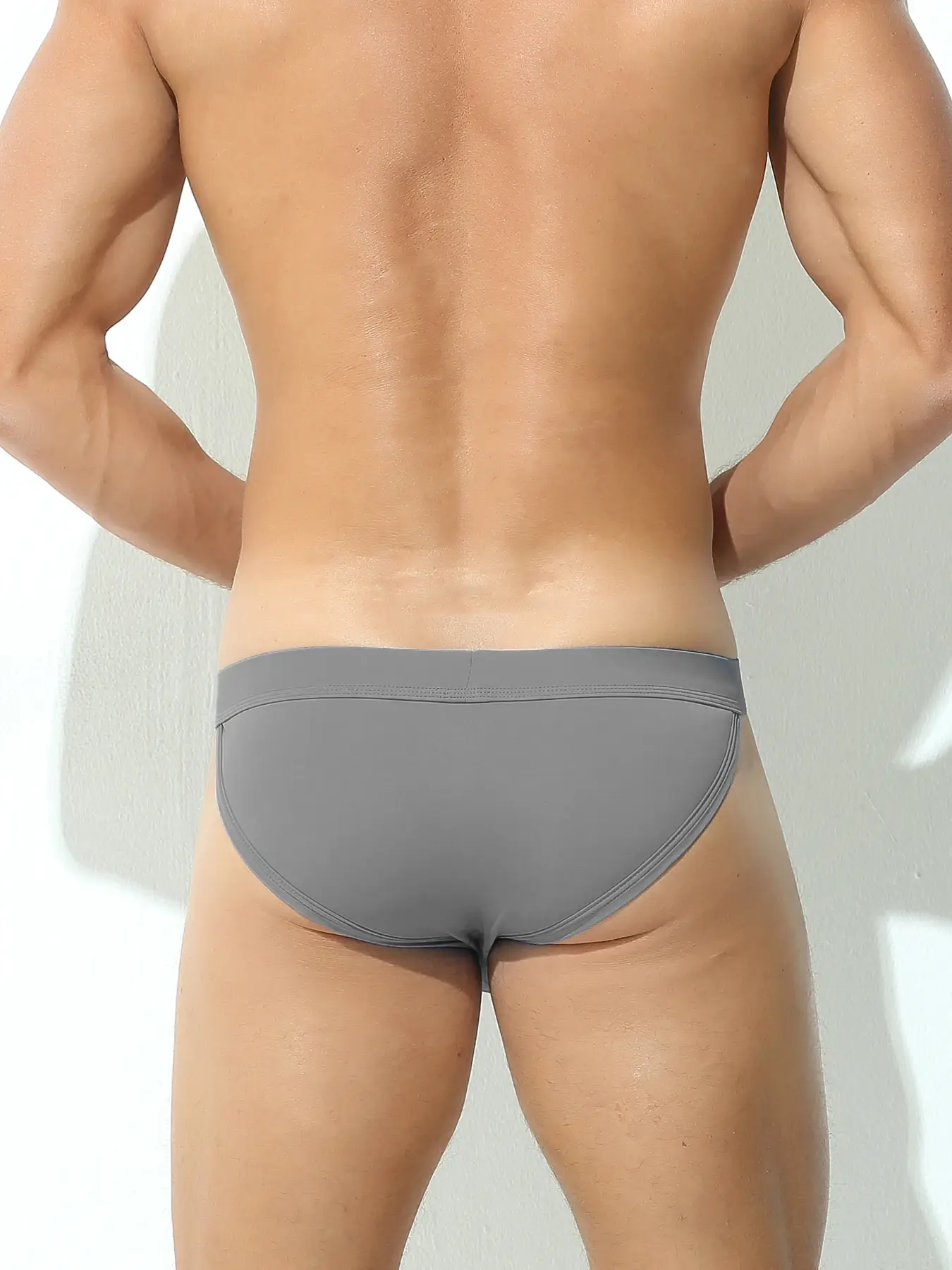 Men's Solid-Color Low-Waist Triangle Underwear Breathable Sexy Bottom Pants Trendy 1-Piece Set Mature Style Promotional Price 3256810137433803 — image 35