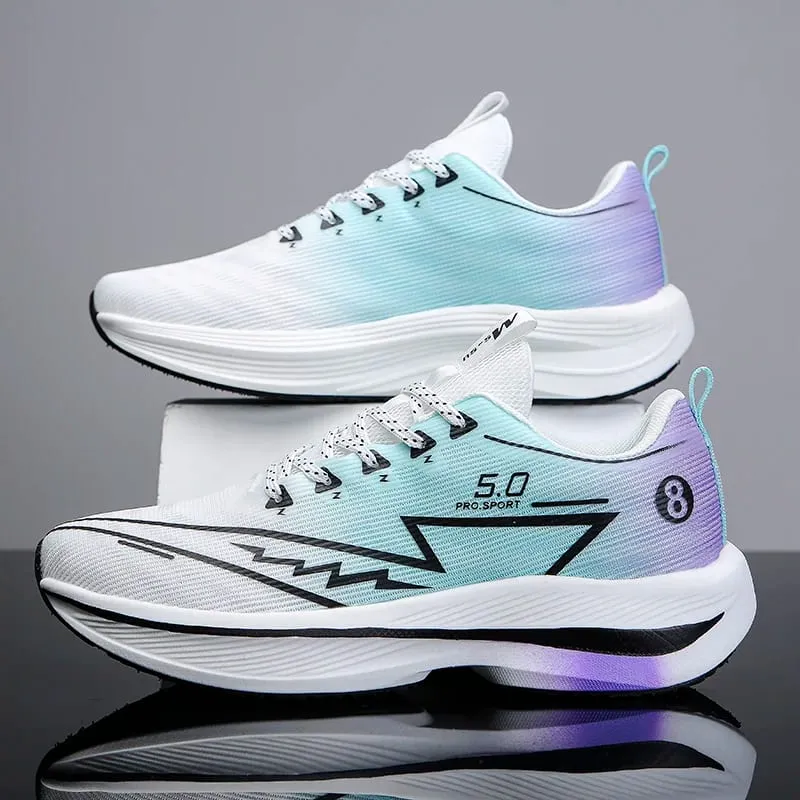 Men Sports Running Shoes Casual Marathon Lightweight Women's Comfortable Athletic Nonskid Walking Sneakers Outdoors Couple Shoes — image 8