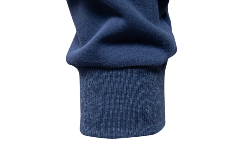 Nova primavera masculina com capuz de mistura de algodão em bloco colorido para negócios estilo casual moletom de manga comprida — image 23
