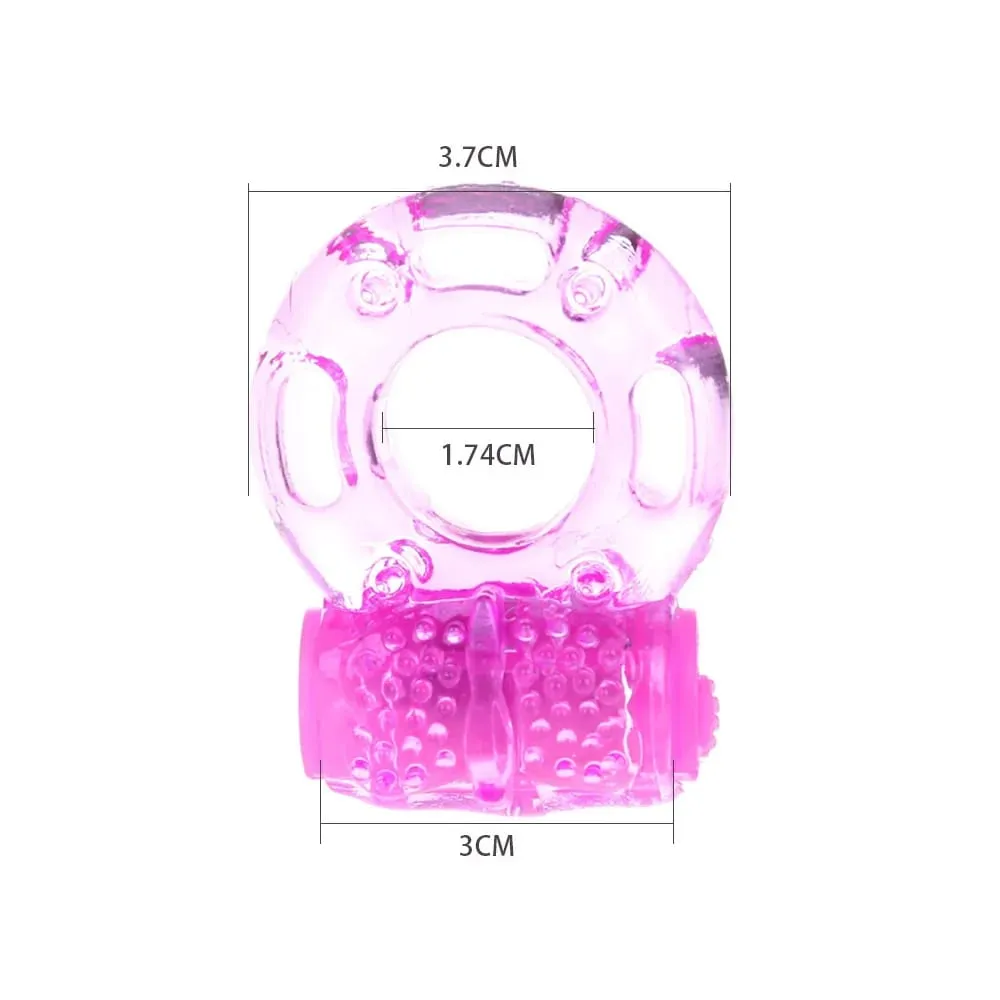 Penis Ring Vibrator Vibrating Cock Erect Rings Clitoral Stimulator Strong Penis Erection Enhance Sex Ability Sex Toys For Couple — image 3