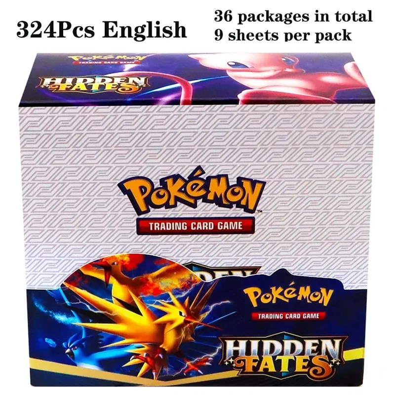 324Pcs Pokemon TCG: Sword & Shield Tempest Bonds Booster Box Trading Card Game Pokemon Card Kids Toys Board Game — image 22