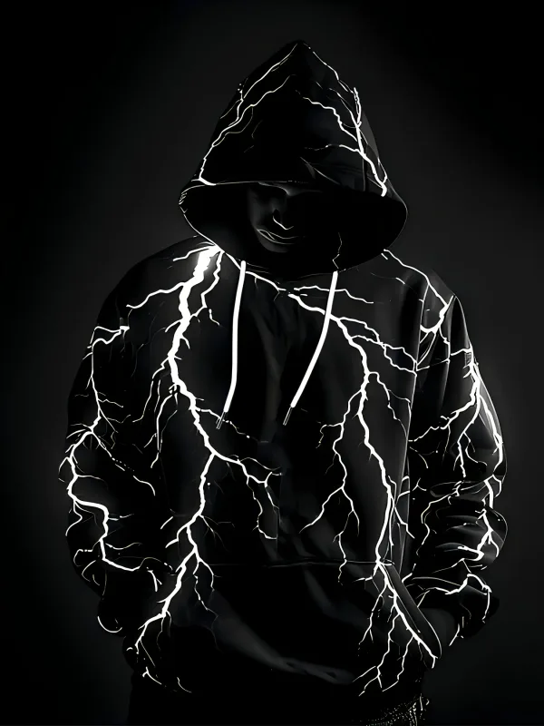 Panlalaking winter-spring hooded sweatshirt na may 3D print na komportable at malambot na uso at kaswal na streetwear na istilo