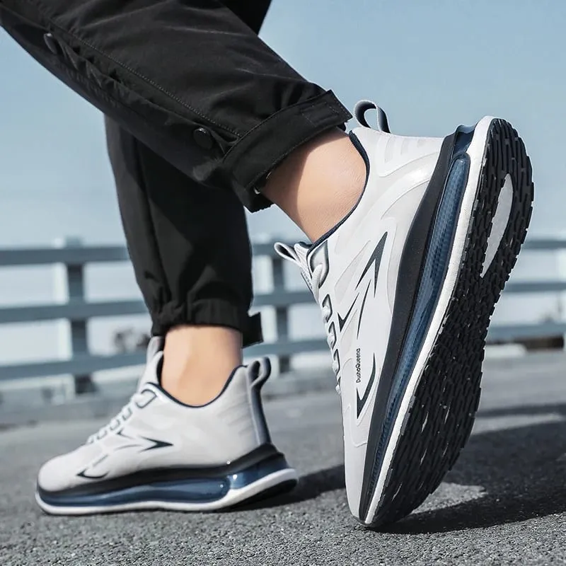 Outdoor Sneakers Couple Breathable Anti Slip Cushioning Road Running Shoes Men Jogging Sport Shoes Lightweight Mens Casual Shoes — image 10