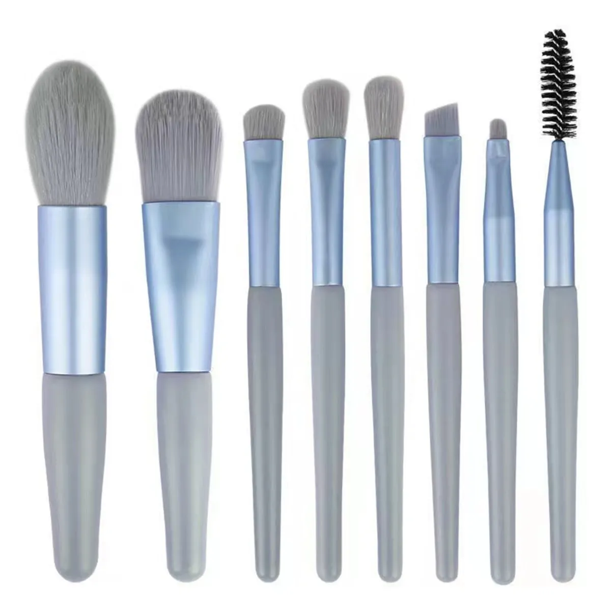 Soft Fluffy Makeup Brushes Set for Cosmetics Foundation Blush Powder Eyeshadow Kabuki Blending Makeup Brush Beauty Tool — image 5