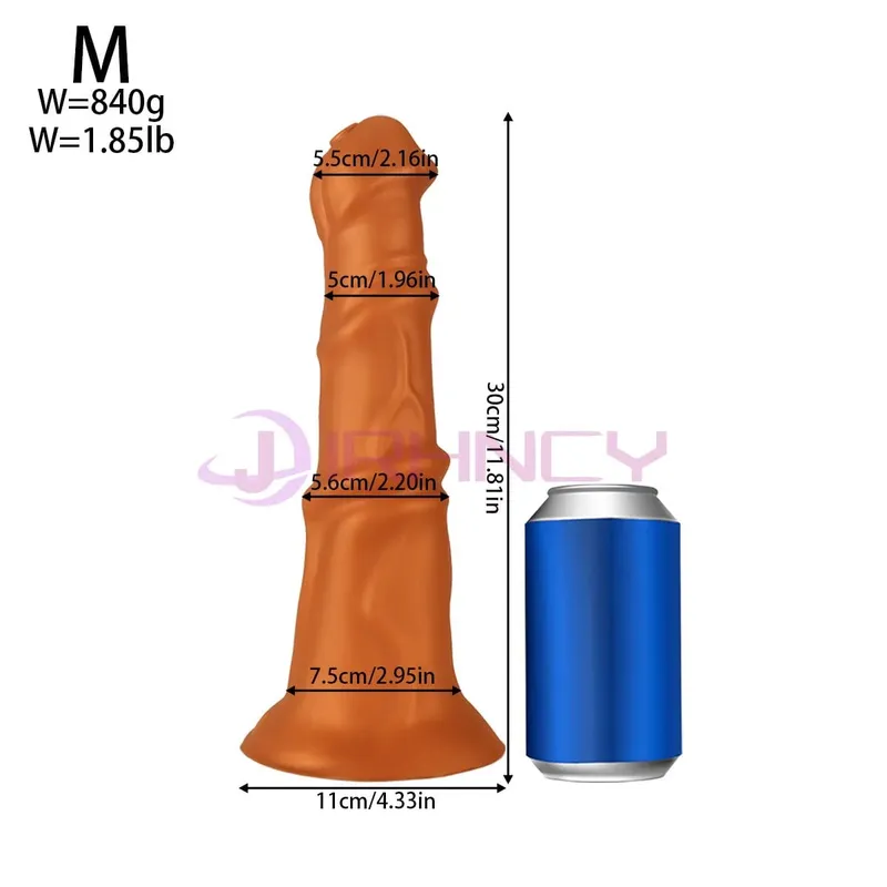 Enorma långa anala dildos Sexleksak 18+ Kvinnor Silikon Analplugg Häststil Penis Stor S-XXL Butt Plug Prostatamassage Analvidgning — image 12