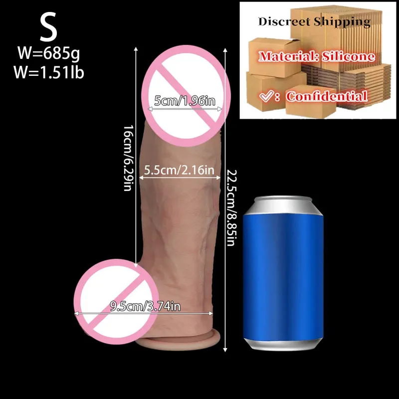 NEW Sex Toys Realistic Soft Silicone Big Dildo Penis G-spot Vaginal Masturbation Suction Cup Dick BDSM Woman Anal Sex Toys 성인용품