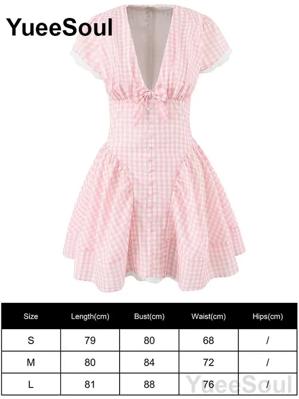 Pink Women's Dress Elegant Evening Birthday Party Female Dresses 2026 Summer New Sweet Cute Y2K Casual High Street Lolita Dress — image 13