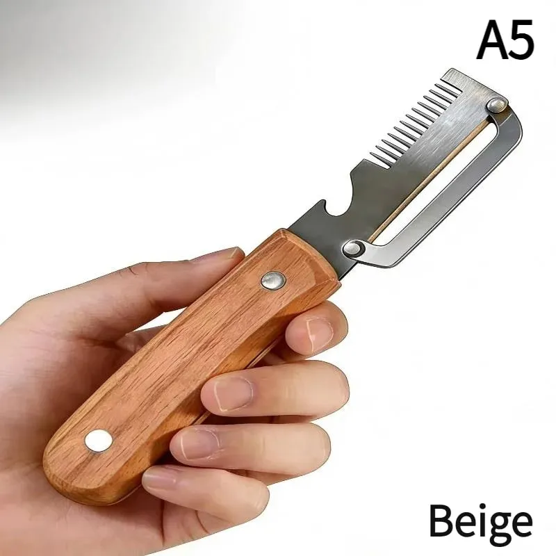 1Pc 2-in-1 3-in-1 Multifunctional Vegetable Peeler With Bottle Opener For Peeling And Slicing Fruits Shredding Scallions. — image 12