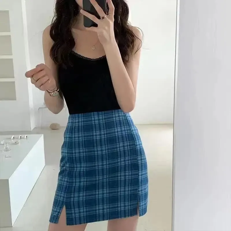 Original 100% Cotton Women's Short Knit Vest Printed Slim Fit Sexy Exposed Navel Lace Border Bow Sleeveless Lady Elastic Vests — image 14