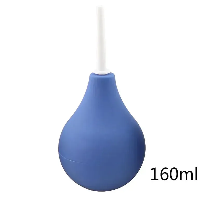 Lavemang Rengöringsbehållare Slidan Analrengörare Douche Bulb Design Medicinskt gummi Hälsa Hygienverktyg Sexleksaker För Kvinna/Man — image 12