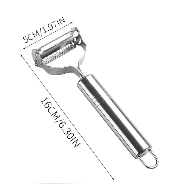 High Quality Stainless Steel Potato Cucumber Carrot Grater Julienne Peeler Vegetables Fruit Peeler Vegetable Slicer