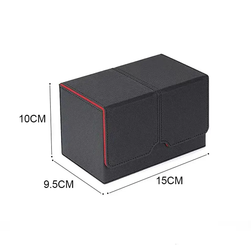 Card Storage Box Card Box Big Case Mezzanine Storage Box Top Side Installation Toys Games Collection Card for Trading — image 5