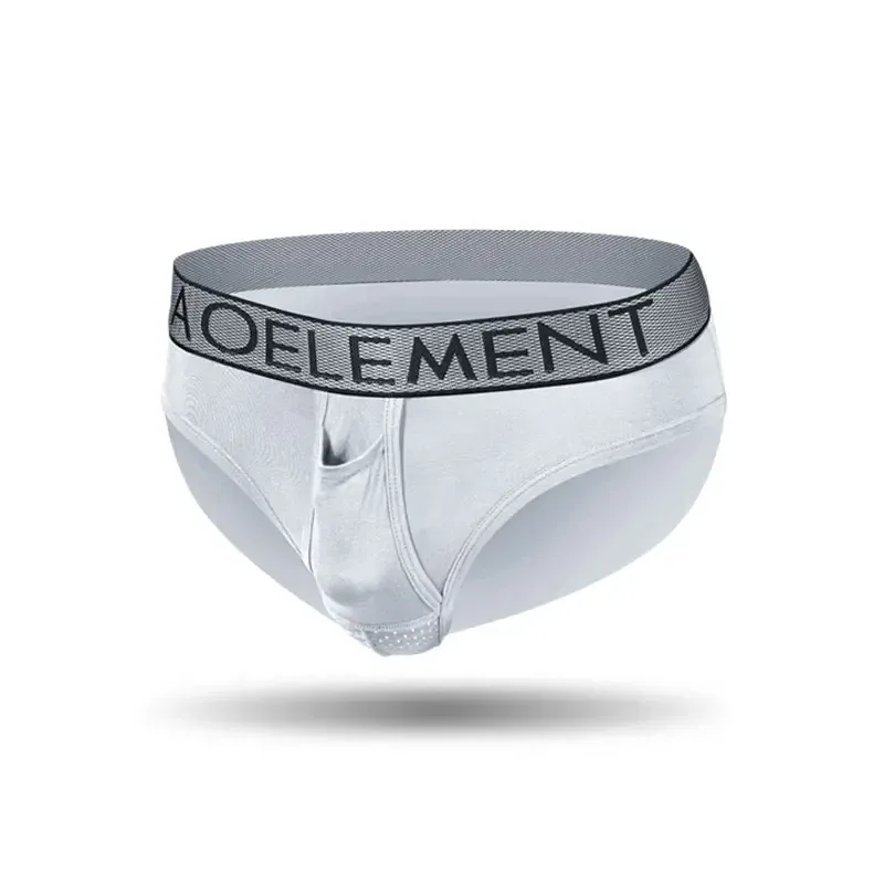 Bullet type separation scrotal panty briefs ng lalaki breathable varicocele U convex pouch