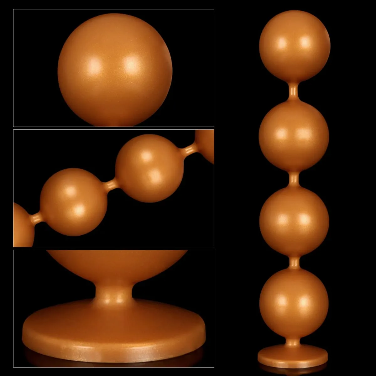 Super Mahabang Anal Beads Anal Plug Prostate Massage Malaking Butt Plug Vaginal Balls Anal Stimulation Pull Bead Dildo Deep Anal Sex Toys — image 5