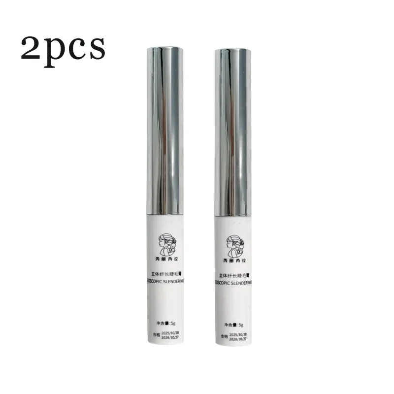 3D Lengthening White Lash Mascara Waterproof Multifunctional White Eyebrow Dye Cream Cosplay Stage Party Eye Makeup Tools — image 7
