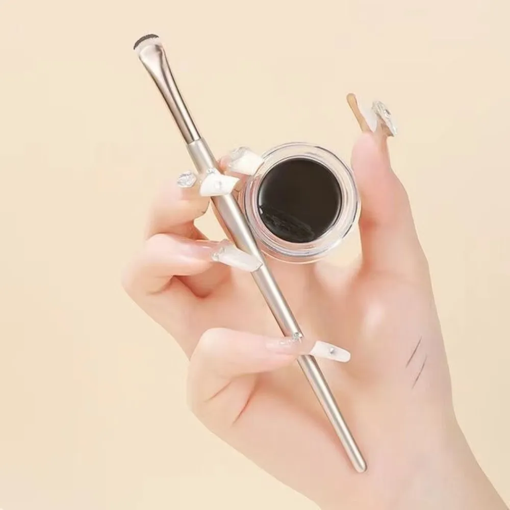 New Curved Makeup Brush Thin Small Make Up Brushes Eye Liner Sharp Eyelid Cosmetic Brush Eye Cosmetic Tools — image 5