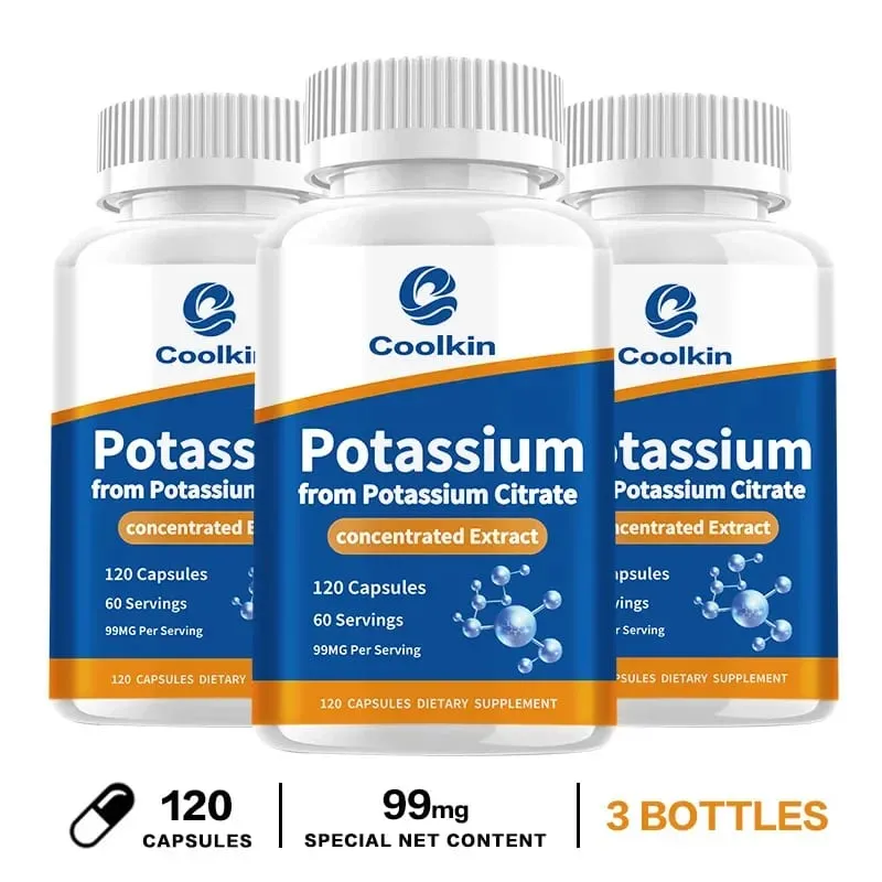 Potassium Citrate - for Heart Cardiovascular Kidney Nerve Health Containing Essential Minerals — image 11