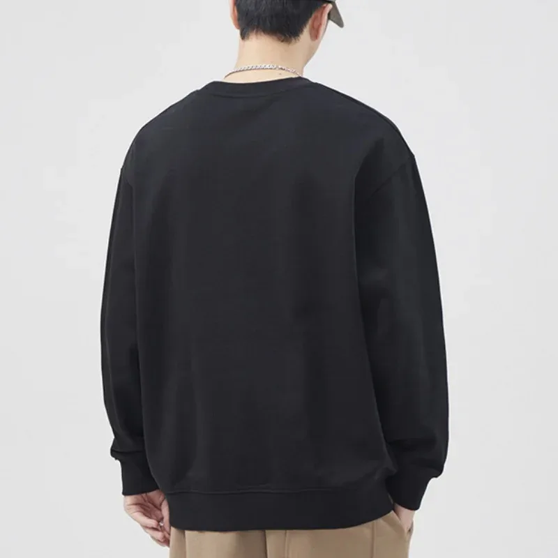 Plus size pullovers masculinos moletom de algodão completo 5xl 6xl 7xl outono inverno mangas compridas impresso topos roupas masculinas 110kg-180kg — image 7