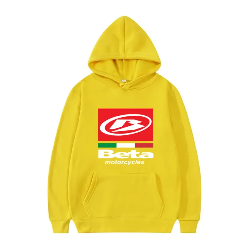 New Beta Racing Sweatshirt Tops Cool Men Pullover Winter Autumn Beta Hoodies Streetwear