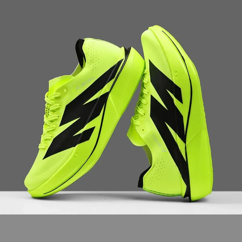 Fashion Men Women Outdoor Running Shoes Marathon Carbon Board Lightweight Comfort Casual Sneakers Breathable Jogging Sports Shoe