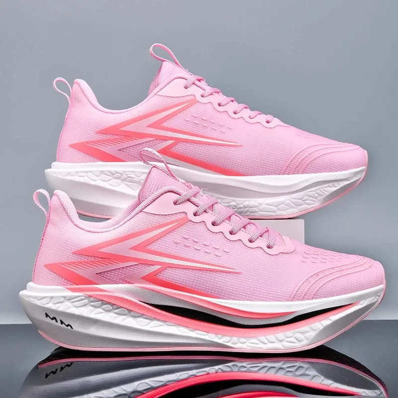 Running Shoes Men Carbon Board Marathon Sports Breathable Lightweight Women's Comfortable Athletic Nonskid Sneakers Casual NEW — image 8