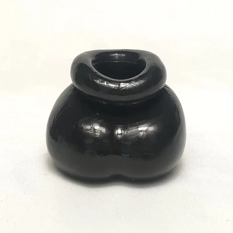 Penis Ring Scrotum Cock Ring Adults Sex Toys For Men Couple Scrotum Cage Ball Stretcher Soft Ejaculation Delay Erection Cockring — image 1