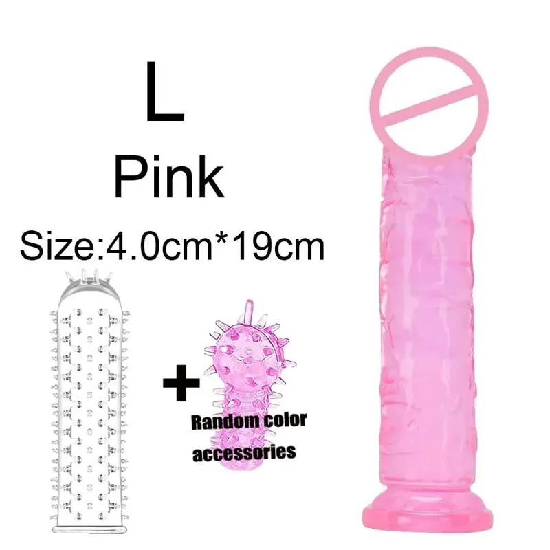 Super barato realista macio feminino erótico anal grande vibrador ventosa geléia pau brinquedos sexuais clitóris macio masturbadores vaginais pênis — image 17