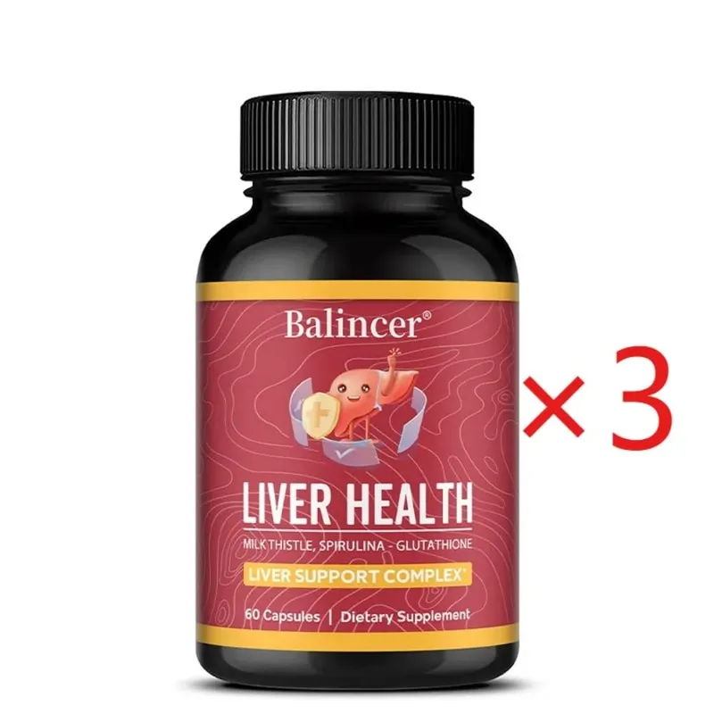 Liver Cleansing Detox Capsules Health Liver Support Colon Cleansing Repair Natural Herbal with Dandelion Milk Thistle — image 10