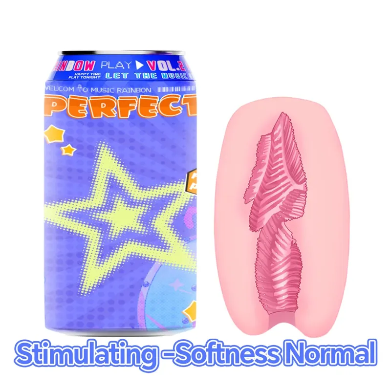YUU Sex Toys Masculino Escondido Enlatado Copo Masturbação VER.2 Soft STPE Bolso Artificial Buceta Masturbadores para Homens Onahole 7 Cores — image 8