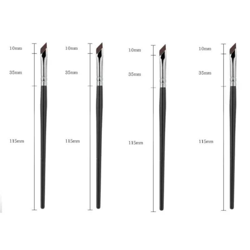 1-16pcs Upgrade Blade Eyeliner Brush Ultra Thin Fine Angle Flat Eyebrow Brush Liner Brow Place Makeup Brush Precise Detail Brush — image 20