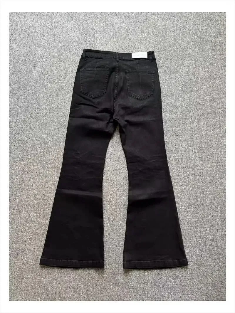 American High Street Vintage Wide-leg Jeans For Men Street Slim Flare Pants — image 9