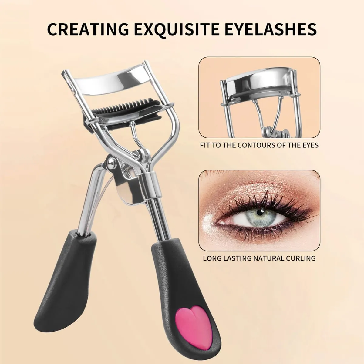 Kit d'outils de maquillage, 33 pièces, 20 pinceaux de maquillage avec bouffée de poudre, bol de nettoyage, recourbe-cils, ensemble de maquillage complet pour les yeux — image 2