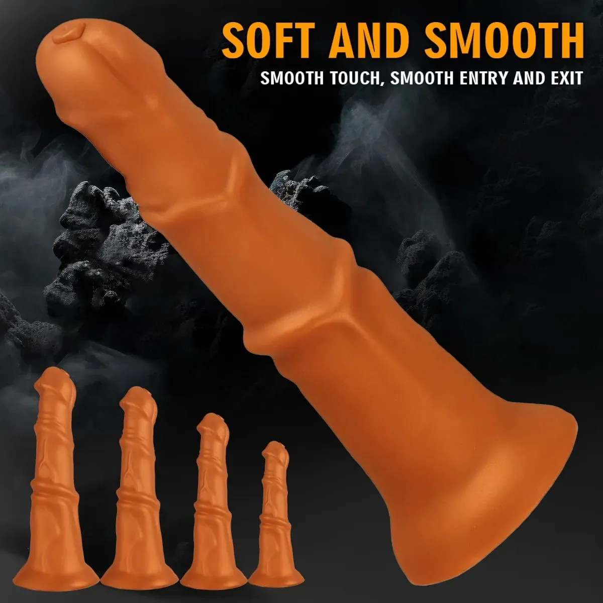 Enorma långa anala dildos Sexleksak 18+ Kvinnor Silikon Analplugg Häststil Penis Stor S-XXL Butt Plug Prostatamassage Analvidgning — image 6
