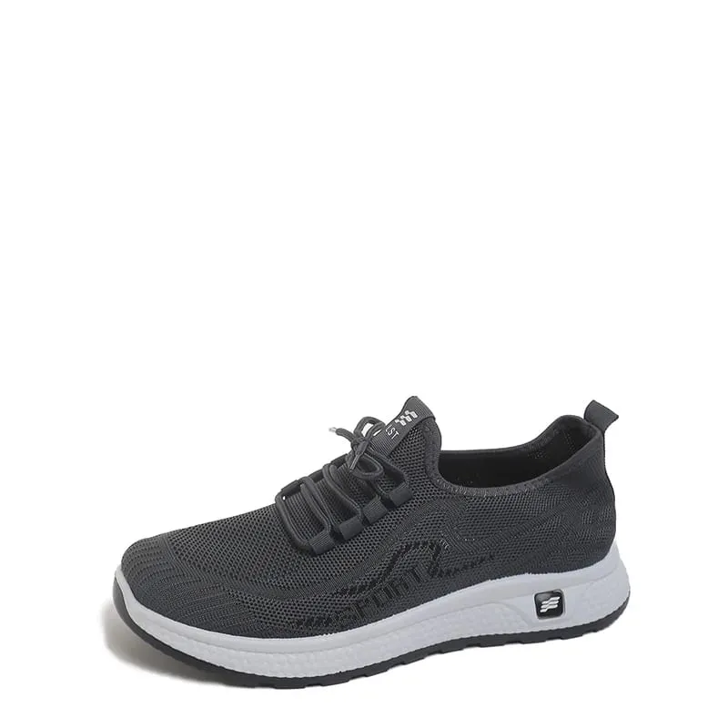 Men's Breathable Mesh Sport Sneakers Elevated Comfortable Walking Shoes Lightweight Casual Athletic Shoes for Daily Wear — image 9