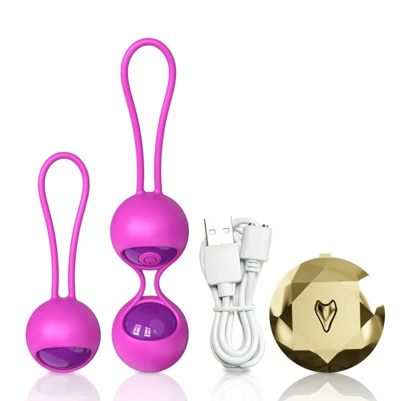 Bola vaginal de controle remoto, brinquedo sexual para mulheres, vibrador, simulador de bola de kegel, vagina, chinês, ben wa, exercitador de aperto — image 21
