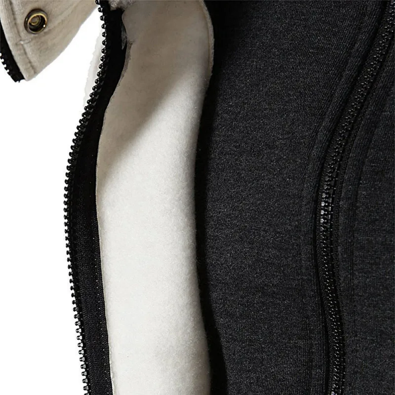 ThunderCat Logo The men's three-color zipper pullover is suitable for business wear in spring and autumn hoodies jacket — image 5