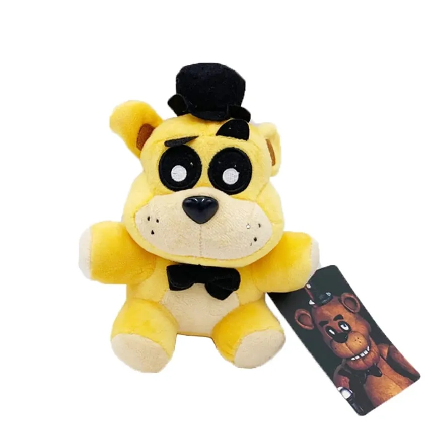 FNaf 18CM Plush Toys Bonnie Bear Foxy Cartoon Stuffed Dolls Freddy Kids Cute Game Doll Gifts — image 28
