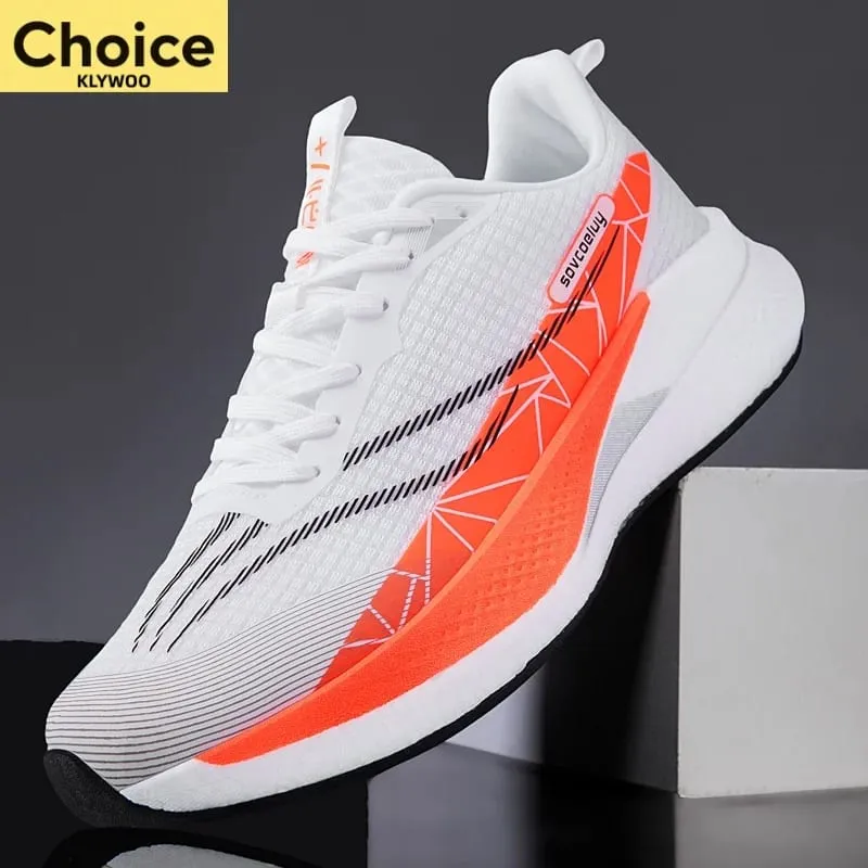 Marathon Running Shoes Men Sports Carbon Board Breathable Lightweight Comfortable Women's Athletic Cushion Stability Sneakers