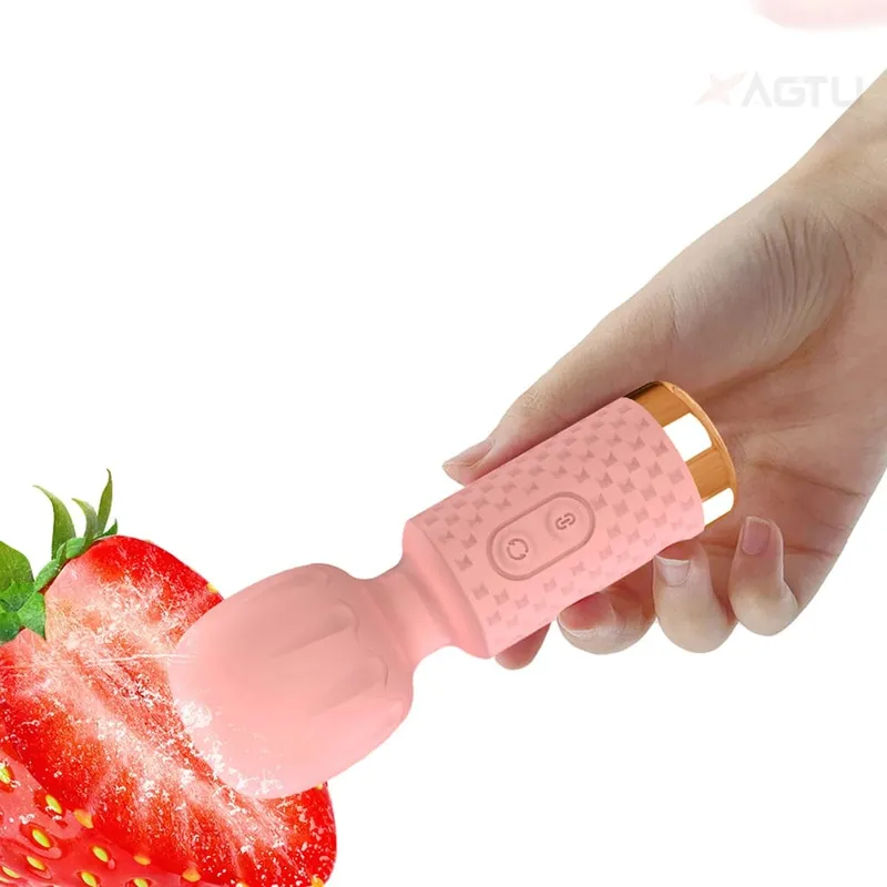 Mini AV Magic Wand Dildo Vibrator for Women Nipple Clitoris G Spot Vagina Nipple Stimulator Vibration Massager Adult Sex Toys 18 — image 8