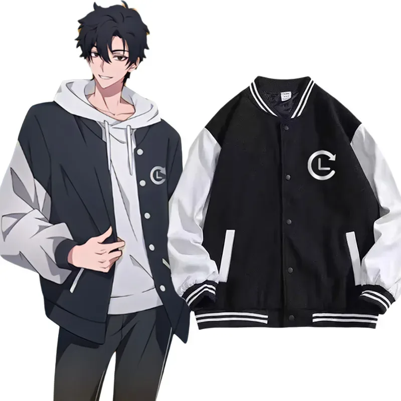Anime Link Click Cheng Xiaoshi Baseball Jacket Women Men Er Jacket Outerwear Shiguang Daili Ren Charles Baseball Uniform Top