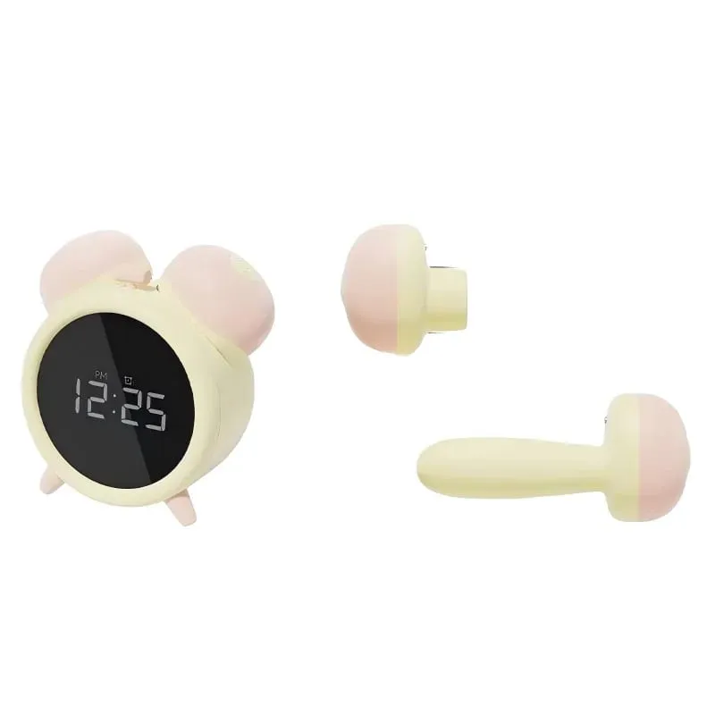 Alarm Clock Shape Creative Sucking Vibrator Clitoral Stimulator with Licking Tongue for Women Adult Sex Toy — image 1