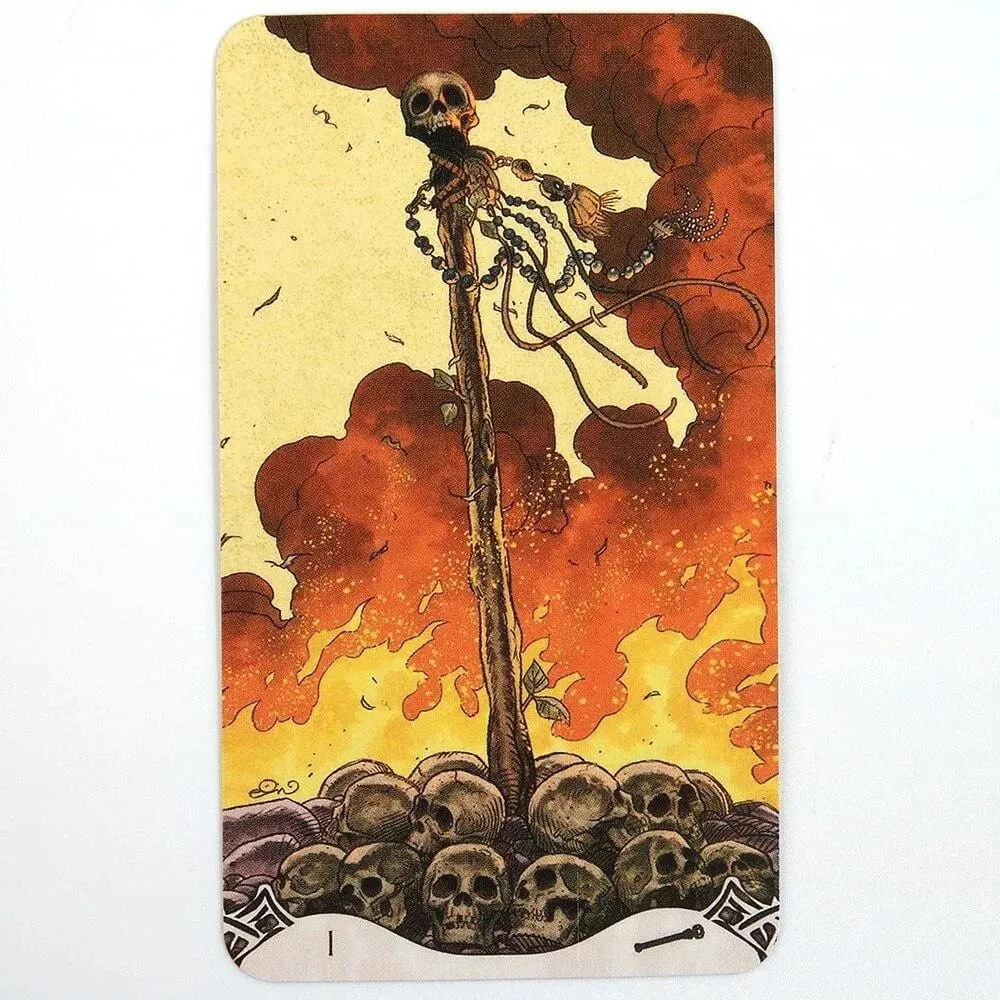 10.3*6cm 78 pcs tarot cards Erotic Fantasy Tarot Deck Leisure Party Table Game Fortune-telling Prophecy Oracle Cards