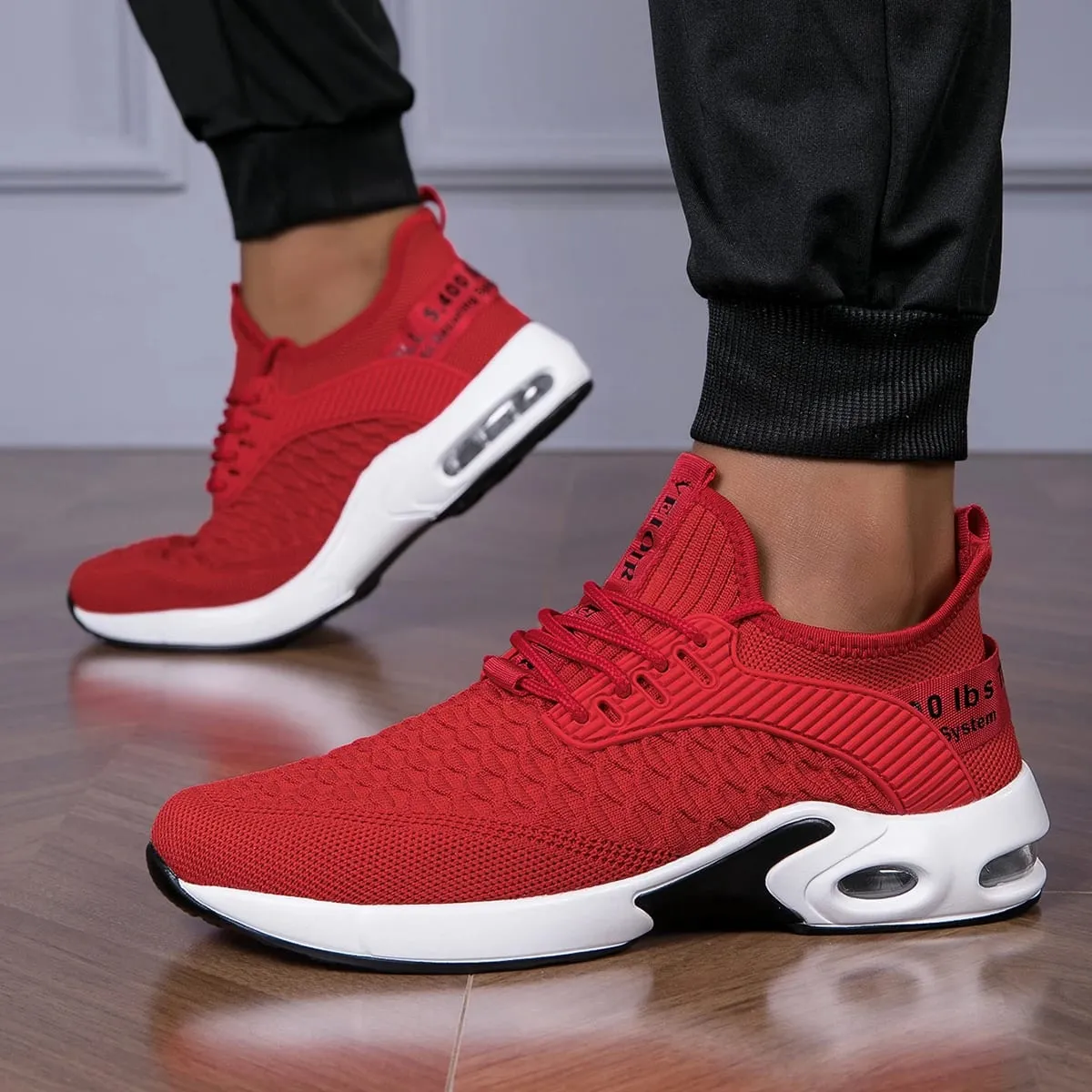 New Men's Sneakers Thick Sole Comfortable Casual Shoes Lightweight Breathable Fashion Running Shoes Luxury Male Tenis Masculino — image 6