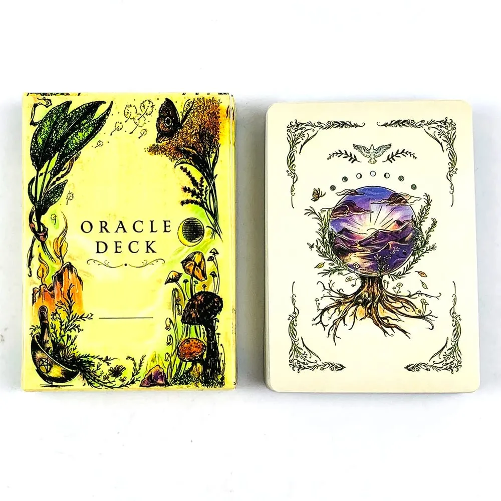 Hot Selling Oracle Deck Leisure Entertainment Card Family Gathering Divination Deck Tarot Board Playing Game Card Holiday Games — image 1