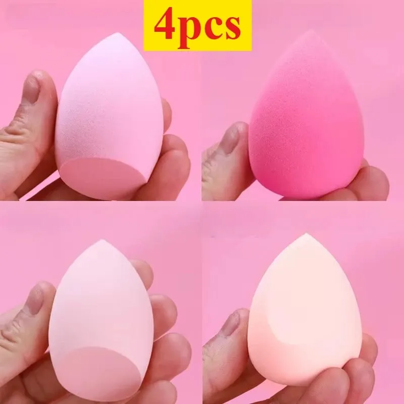 4/7/18 Piece Makeup Sponge Set Suitable for Liquid BB Cream Powder Application Makeup Egg Dry Wet Dual-Use Powder Puff Girl — image 8