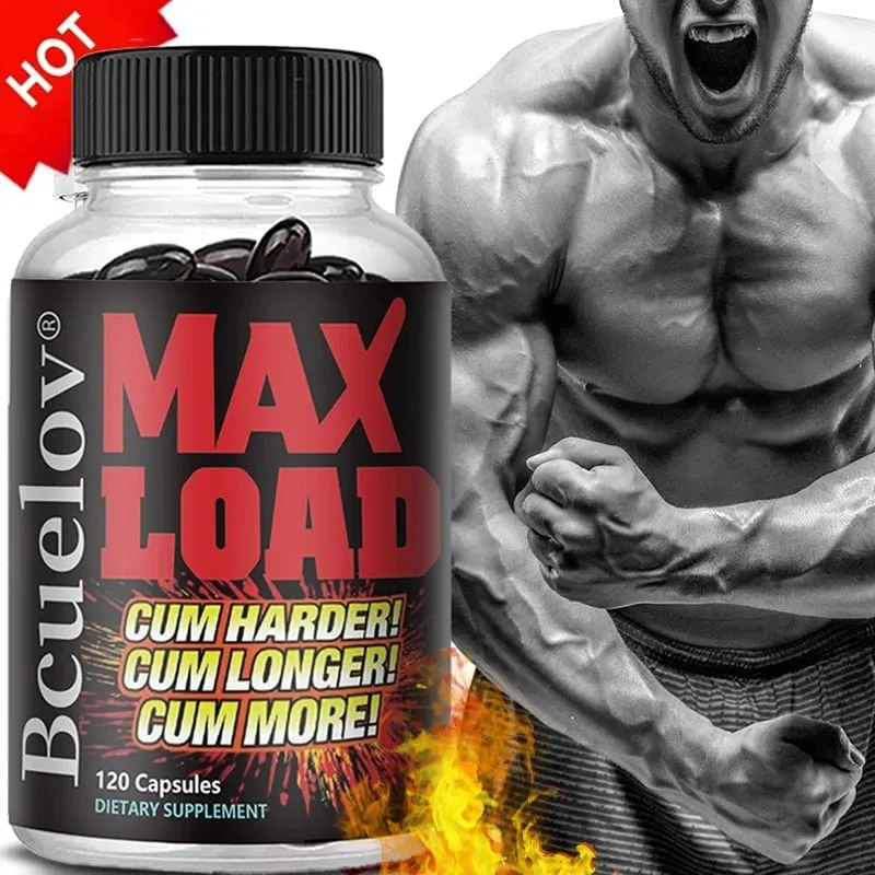 Men's Max Load Capsules - Supports Muscle Mass and Vitality Daily Immune Health Supplement Non-GMO — image 2