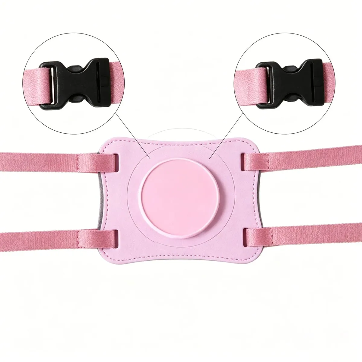 Hands Free Dildo Chair Mount - Silicone Suction Cup Strap-On with Adjustable Straps for Riding Pleasure & Couples Play — image 3