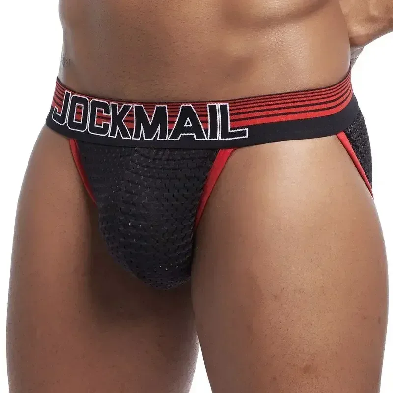 Cueca masculina sexy, cueca boxer de malha de nylon, roupa íntima masculina — image 9