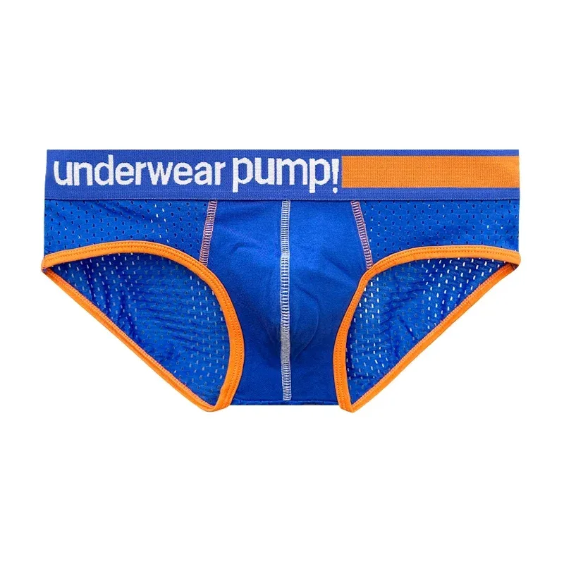 Cueca masculina de malha emagrecedora, cintura baixa, bolsa convexa em u, cintura elástica, respirável, cueca jockstrap colorida